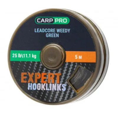 Лидкор Carp Pro Expert Hooklinks 25LB  цв. зеленый 5 м