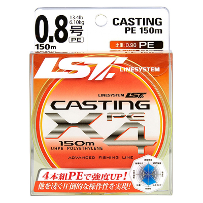 Шнур LineSystem Casting PE X4 Olive 150m #2