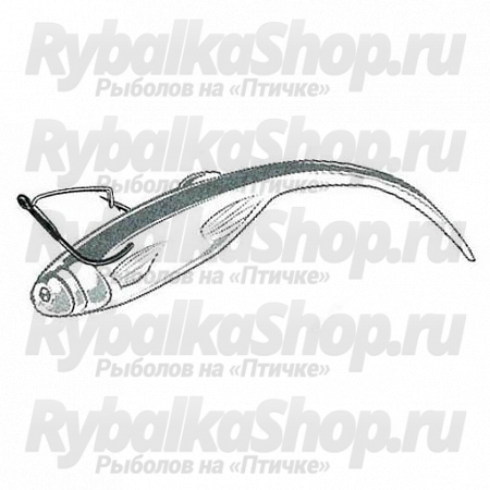 Крючок офсетный Decoy Worm 105 № 4