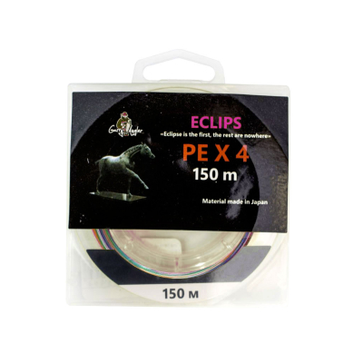 Плетеный шнур Garry Angler Eclips 150m Multicolour 0.8/0.14mm