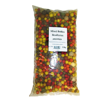 Бойлы тонущие Starbaits Assorted Mixed Boilies 2.5кг