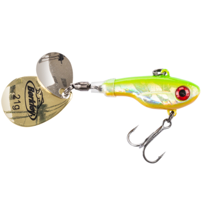 Тейл-спиннер Berkley Pulse Spintail 7,5cm 21g цв. Candy Lime