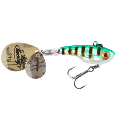 Тейл-спиннер Berkley Pulse Spintail 7,5cm 21g цв. Holo Perch