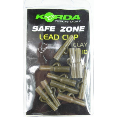 Безопасная клипса Korda Safe Zone Lead Clip Gravel