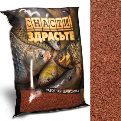 Прикормка «СНАСТИ ЗДРАСЬТЕ!» (народная) Конопля для сосок и пруджин, 6927