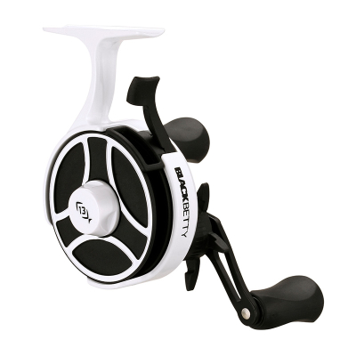 Катушка 13 Fishing Black Betty Free Fall Ghost Ice Reel - 2.5:1 Gear Ratio w/ NEW Line Window- Left Hand