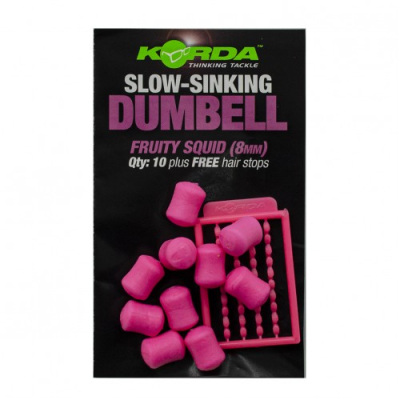 Имитационная приманка Korda Dumbell Slow Sinking Fruity Squid 8 mm KPB15