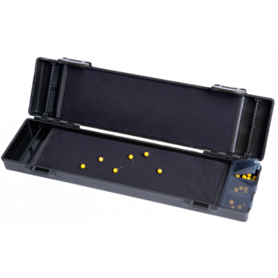 Поводочница Mikado Double Rig Box (34 х 9 х 4,5 см) двойная, пенка+булавки (Арт.UAC-CA101)