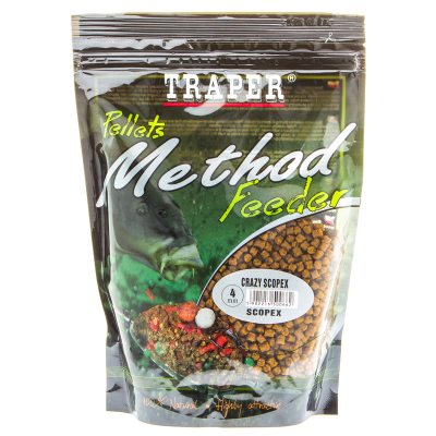 Пеллетс Traper Method Feeder Pellet - Scopex ("Скопекс") 4 mm / 500 g