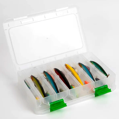 Коробка рыбака двухсторонняя Fisherbox 240D (24x15x05)