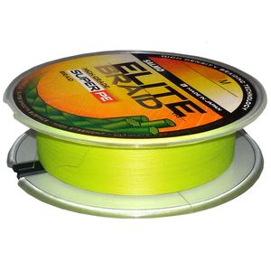 Леска плет. Salmo Elite Braid Yellow 125m 0.33mm