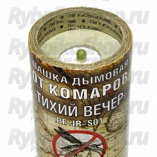Шашка дымовая от комаров "Следопыт - Тихий Вечер"
