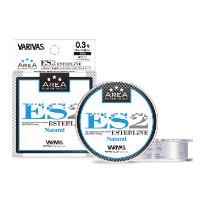 Леска Varivas Super Trout Area ES2 Ester Natural 80m #0.25 1.42LB