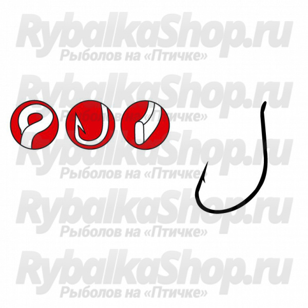 Крючок Gamakatsu BKD Drop Shot Rig W39 170см №2 d-026