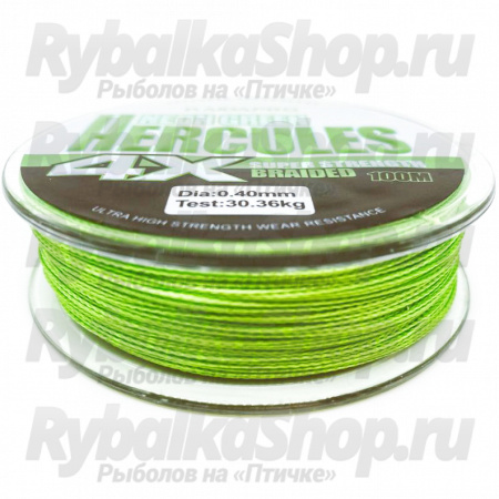 Леска плетёная Kaida Hercules Braid Line PX401 100м 0,18мм