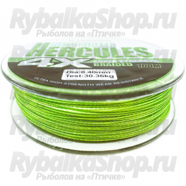 Леска плетёная Kaida Hercules Braid Line PX401 100м 0,10мм