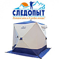 Следопыт Палатка зимняя куб 1,5х1,5м 2-местная бело-синий
