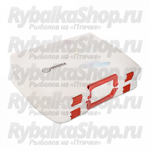 Коробка Kosadaka TB1210, 380x290x60мм, для приманок, регулируемая, с ручкой TB-1210
