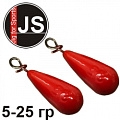 JS Jig Stinger Drop Красный JS Jig Stinger Drop Красный