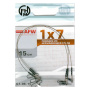 Поводок FHM 1х7 (AFW)  9кг 15см (уп.3шт)