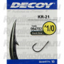 Крючки Decoy KR-21 Black Nickeled #4