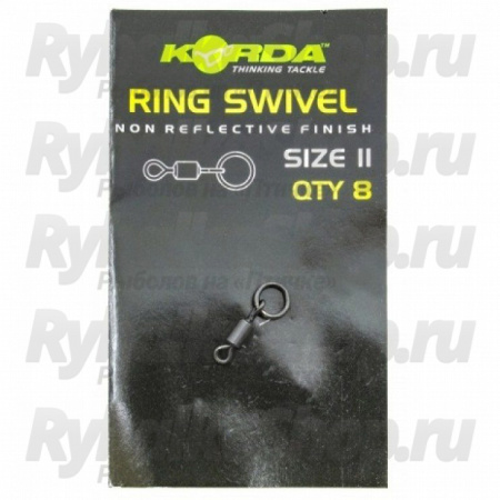 Вертлюг с кольцом Korda Flexi Ring Swivels №8