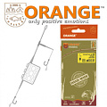 Orange #50 2 in 1 Cage Feeder Leadcore Оснастка карповая Orange #50 2 in 1 Cage Feeder Leadcore Оснастка карповая
