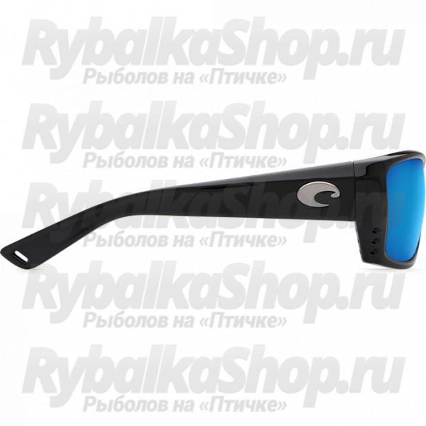 Очки поляризационные Costa Cat Cay 580 P (Shiny Black/Blue Mirror 580 P/Large)