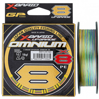 Леска плетеная YGK X-Braid Upgrade Omnium X8 200m #0,6