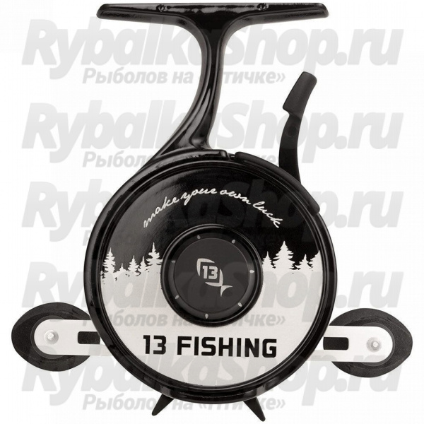Катушка 13 Fishing FreeFall Carbon - Inline Ice Fishing Reel - Northwoods Edition - 2.5:1 Gear Ratio