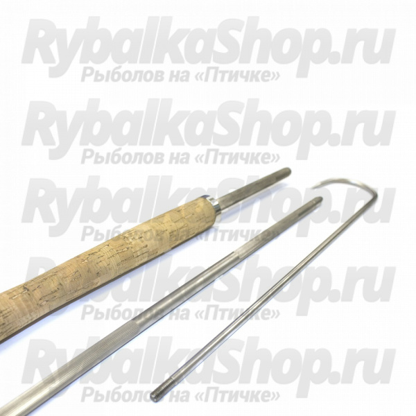 Багор титановый M.S - 120 mm 3-х составной ручка пробка