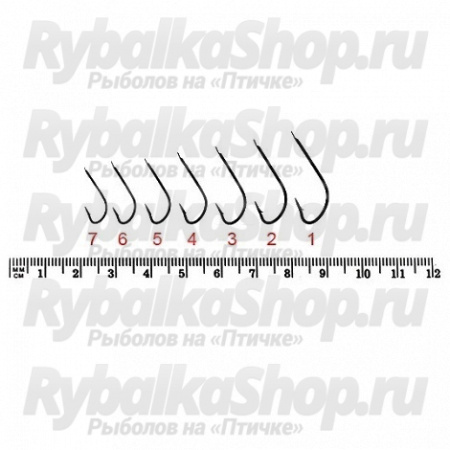 Крючок с поводком Owner S-560 08-0.16