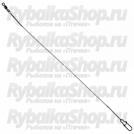 Поводок Norstream нерж. ст. в нейлоне 1X7 8 lb crane №10 nice №0 15см (10 шт.)