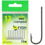Крючок Fish Season (Ставридный) с ушком, №12, покрытие BN (10 шт)