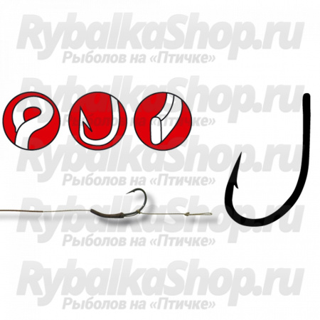 Крючок Gamakatsu A1 G-Carp Super №2 (10шт.)