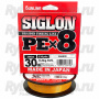 Плетёный шнур Sunline Siglon PEx8 Orange 300m #4/60LB