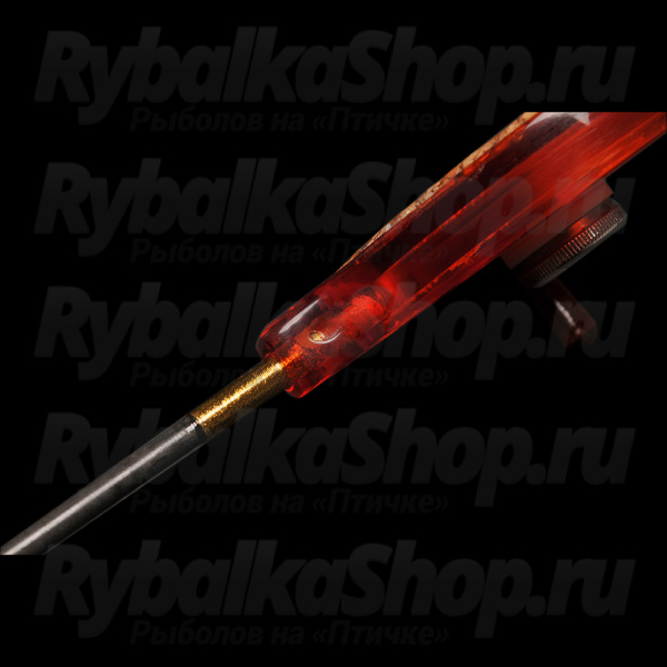 Зимняя удочка Artuda Тренд L желтая флюо