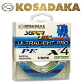 Kosadaka Super Line Pe X4 Ultralight Pro 110m Light Green