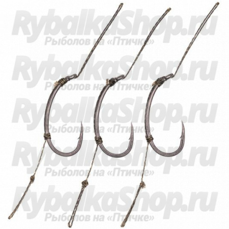 Поводок готовый Korda Loop Rigs Klor №8 30lb с крючком и волосом