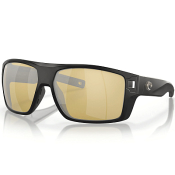 Очки поляризационные Costa Diego 580G (Matte Black/Sunrise Silver Mirror 580G, Large)