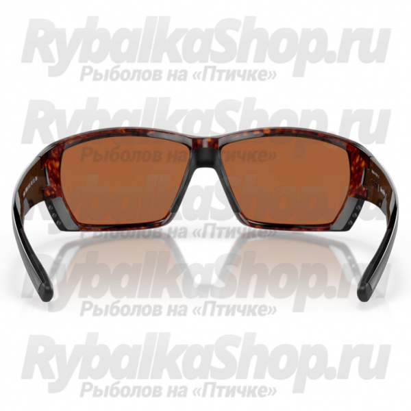 Очки поляризационные Costa Tuna Alley 580P (Tortoise/Green Mirror 580P, Large)