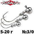 Джиг-головка Mikado Abeerdeen BN крючок №3/0 Джиг-головка Mikado Abeerdeen BN крючок №3/0