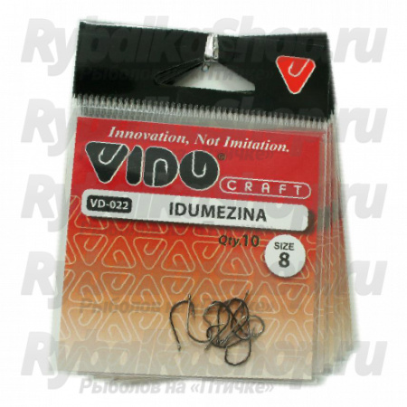 Крючки Vido Craft VD-022 Idumezina (BLN) Asian № 9, 10 шт/уп VD022-9(10)