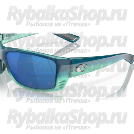 Очки поляризационные Costa Cat Cay 580 P (Matte Caribbean Fade/Blue Mirror, Large)