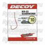 Крючки Decoy KR-25 Sandworm #9