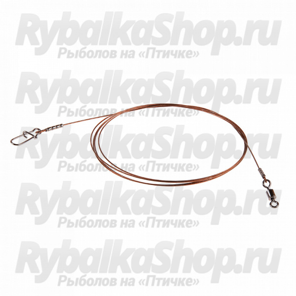 Поводок FHM 1х19 (AFW) Trolling 16кг 50см (уп.1шт)