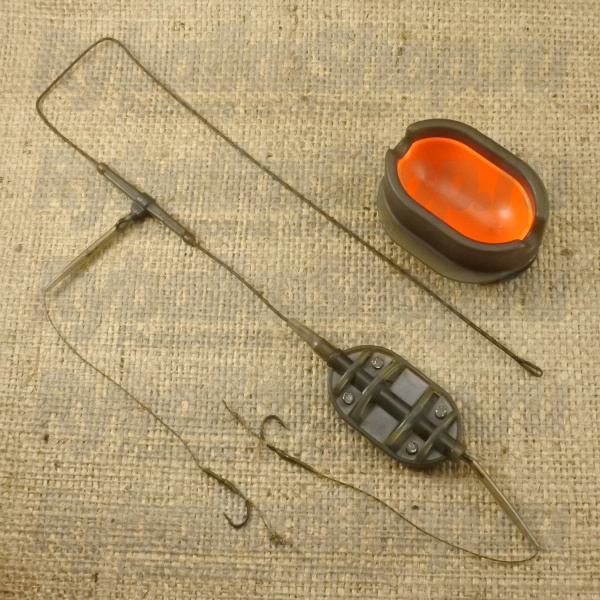 Оснастка карповая ORANGE #42/1 Classic Flat Method Leadcore + Mould, для бойла, 40 гр., в уп. 1 шт.