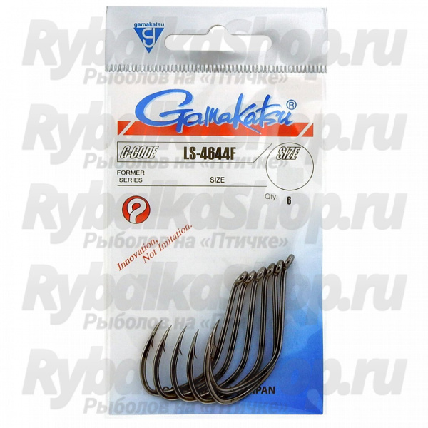 Крючок Gamakatsu LS-4644F /0 №1/0