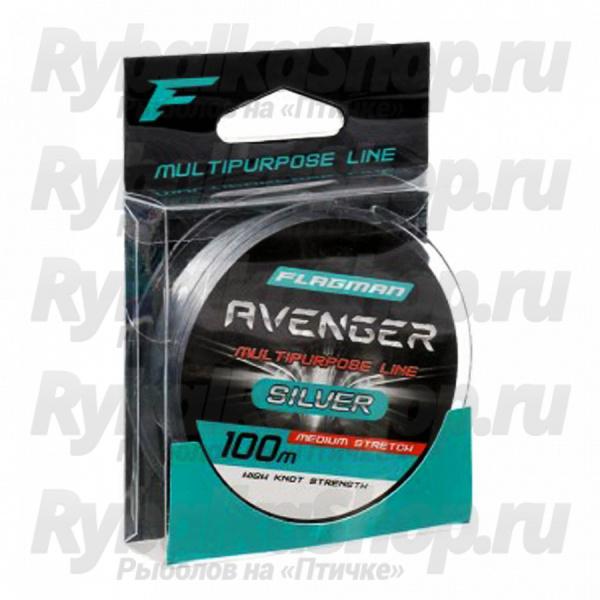 Леска Flagman Avenger Silver 100m 0,20mm