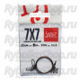 Поводки стальные Lucky John Pro Series 7x7 Stainless Steel Wire Leader AFW оснащ. вертл. и застеж. d 0,28мм /09кг/25см/2шт.